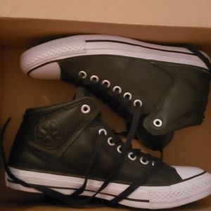 CT High Street Black Mid-Top Converse